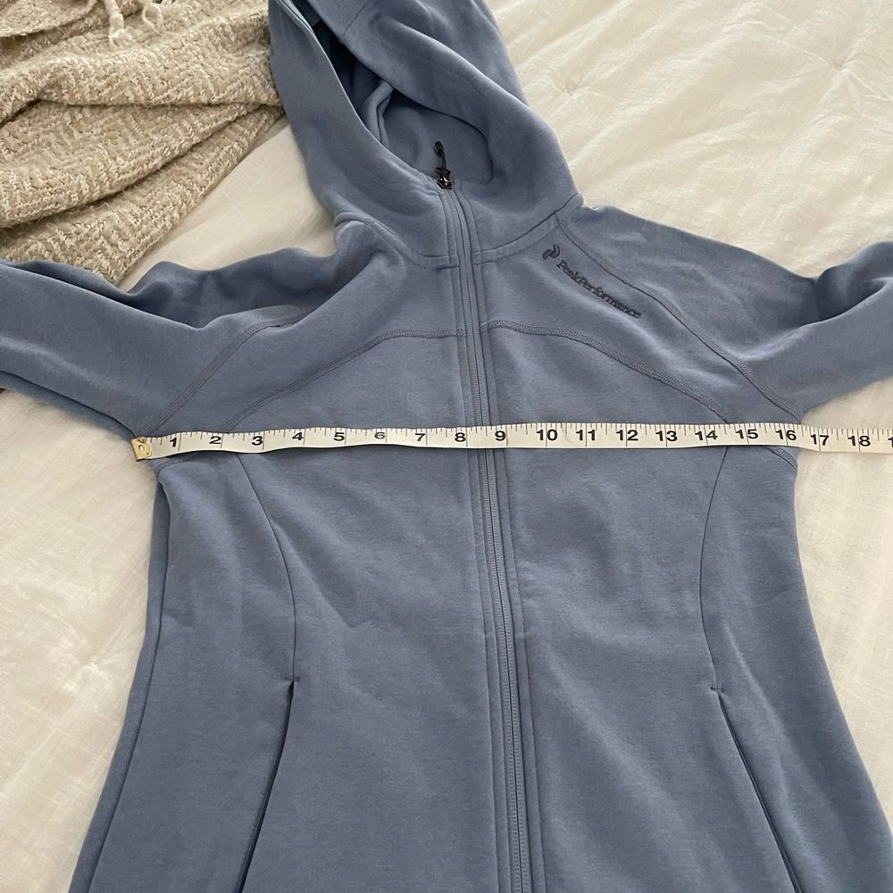 Peak Performance Blue Zip Up Jacket - image 4